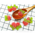 Halal gummy candy with strawberry shape wholesale